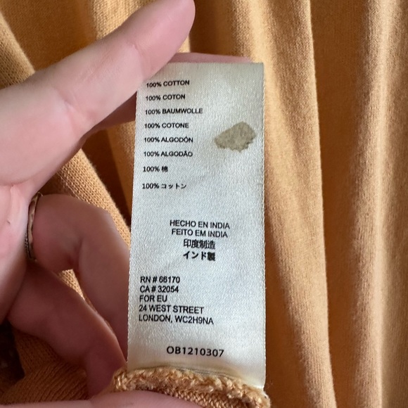 Free People We the Free Free Spirit Henley Long Sleeve Tee Size Small EUC - Picture 11 of 11